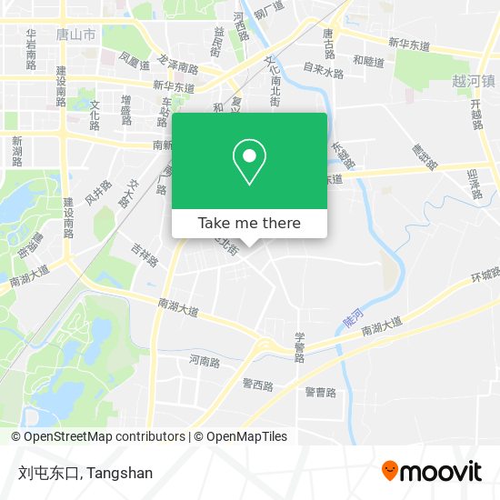 刘屯东口 map