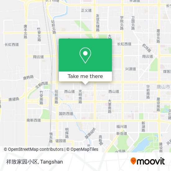 祥致家园小区 map