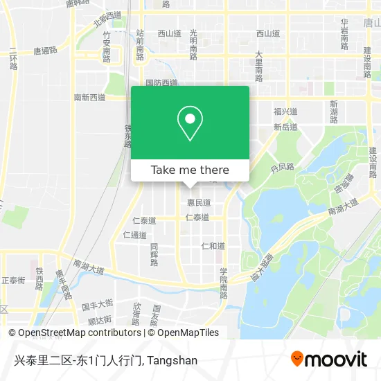 兴泰里二区-东1门人行门 map