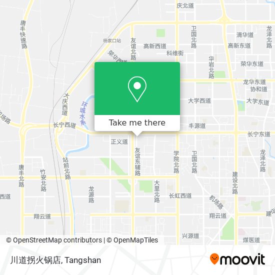 川道拐火锅店 map