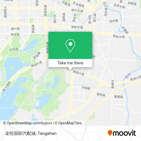 金恒国际汽配城 map