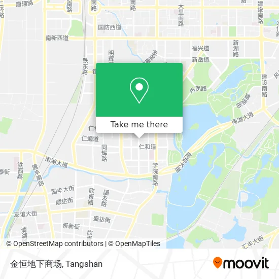金恒地下商场 map