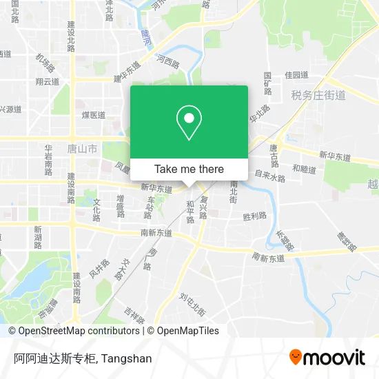 阿阿迪达斯专柜 map