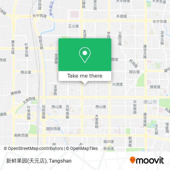 新鲜果园(天元店) map