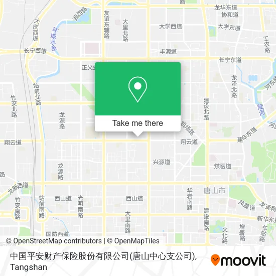 中国平安财产保险股份有限公司(唐山中心支公司) map