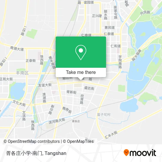 胥各庄小学-南门 map