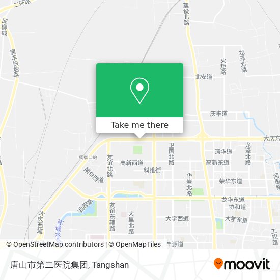唐山市第二医院集团 map