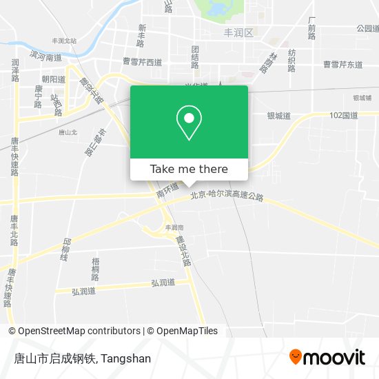 唐山市启成钢铁 map
