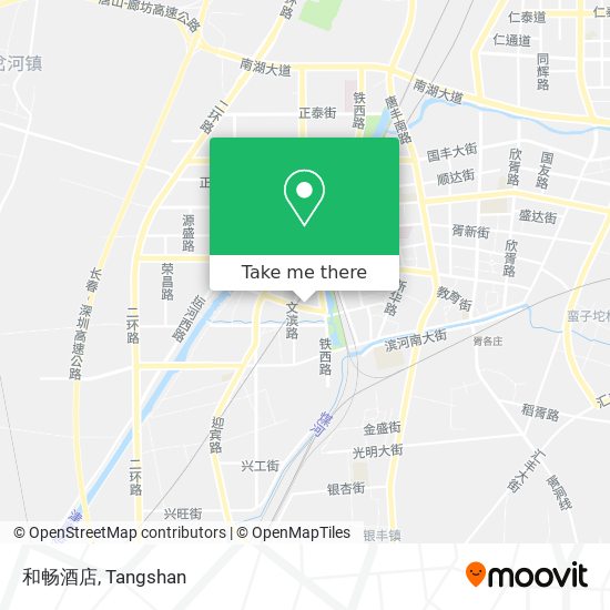 和畅酒店 map