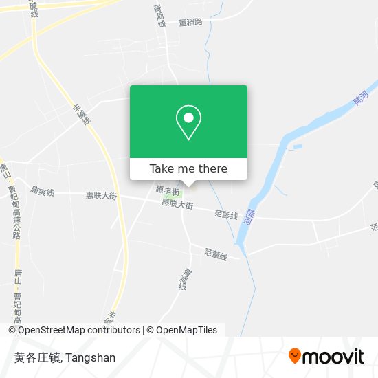 黄各庄镇 map