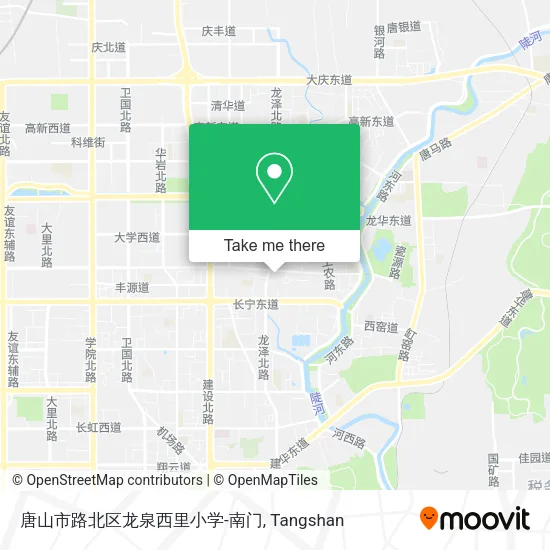 唐山市路北区龙泉西里小学-南门 map