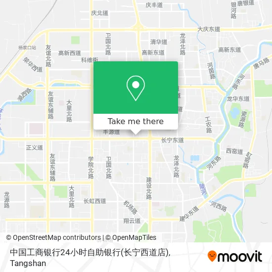 中国工商银行24小时自助银行(长宁西道店) map