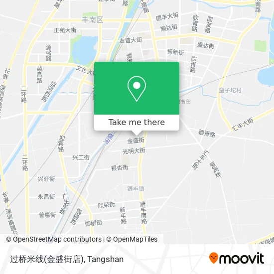 过桥米线(金盛街店) map
