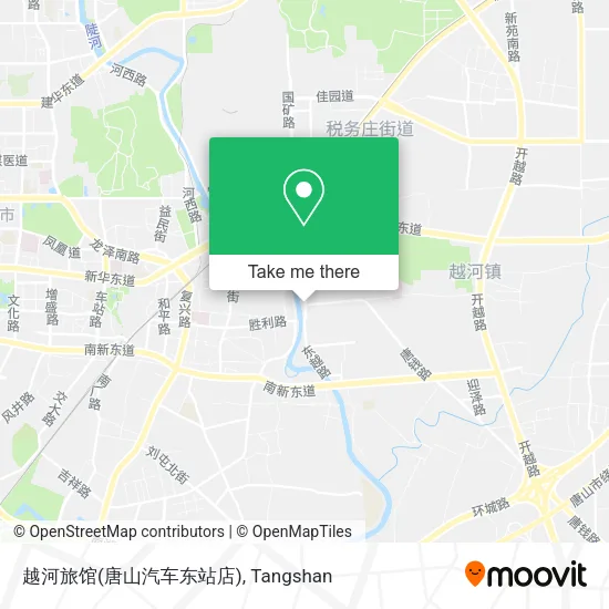越河旅馆(唐山汽车东站店) map