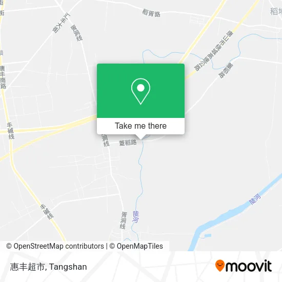 惠丰超市 map