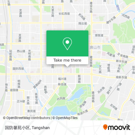 国防馨苑小区 map
