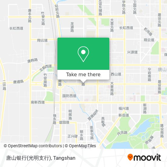 唐山银行(光明支行) map
