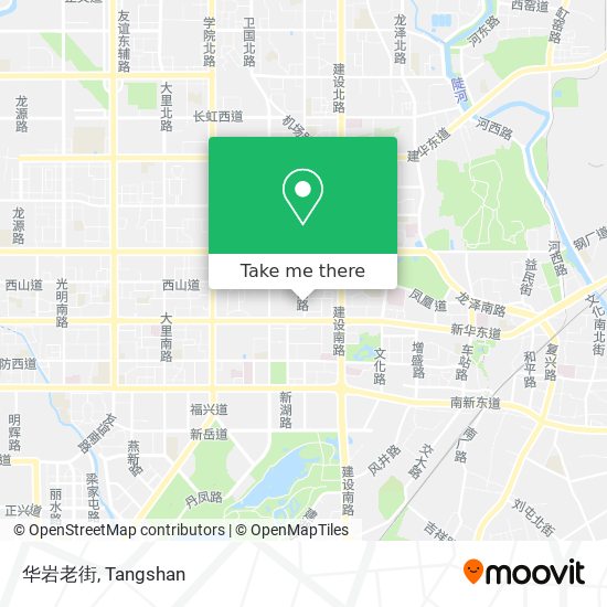 华岩老街 map