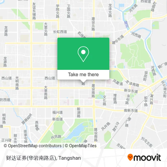 财达证券(华岩南路店) map