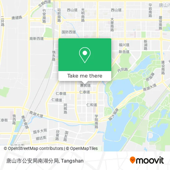 唐山市公安局南湖分局 map