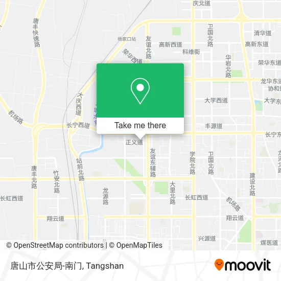 唐山市公安局-南门 map