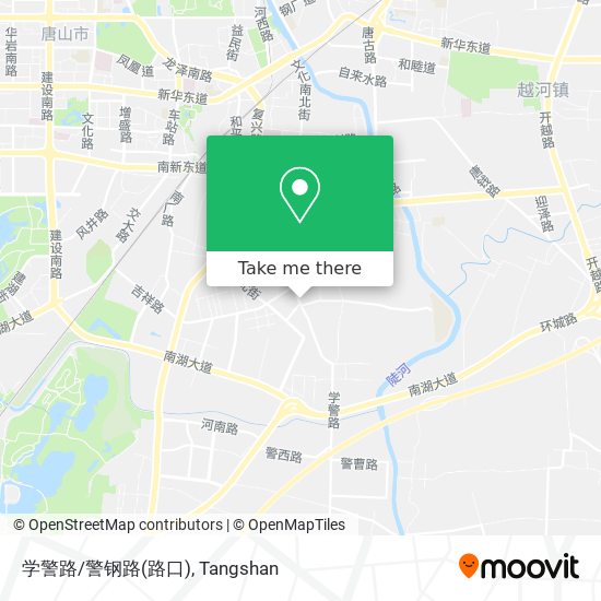 学警路/警钢路(路口) map