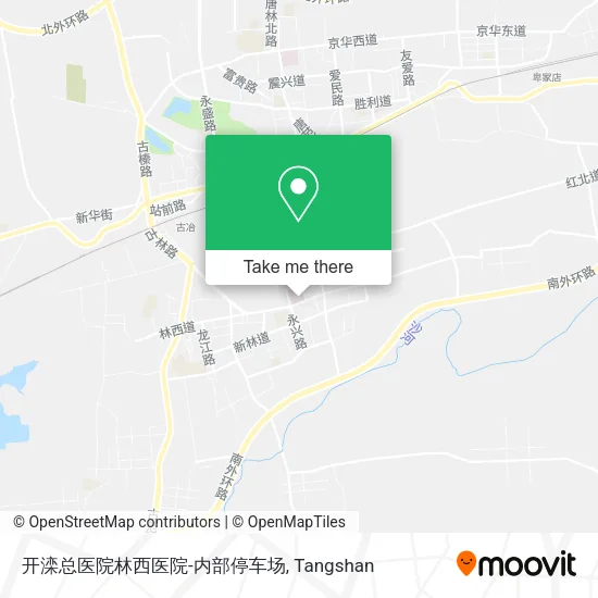 开滦总医院林西医院-内部停车场 map