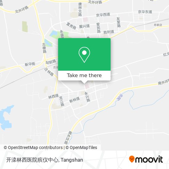 开滦林西医院殡仪中心 map