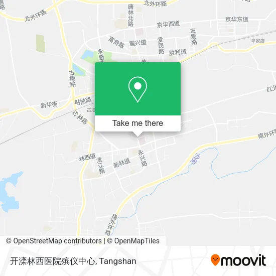 开滦林西医院殡仪中心 map