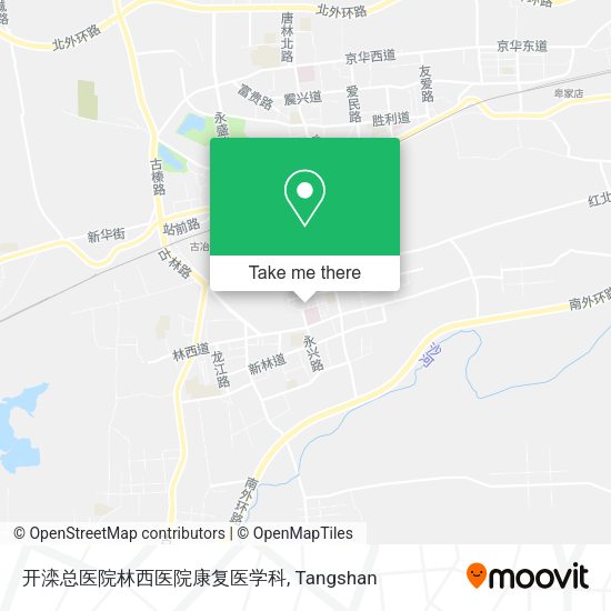 开滦总医院林西医院康复医学科 map