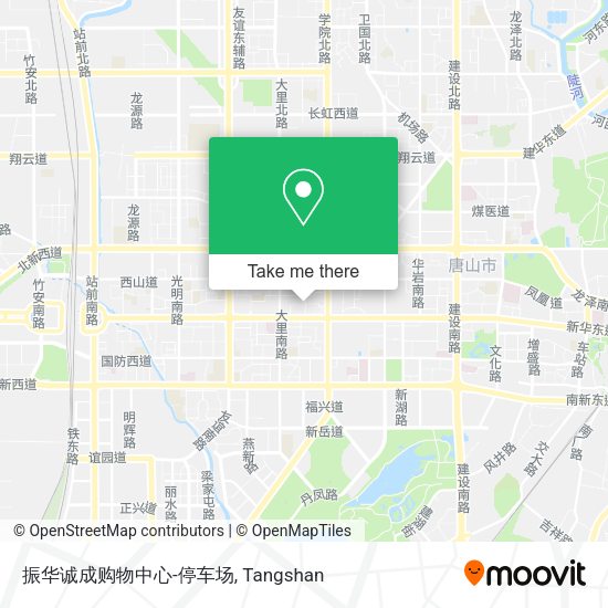 振华诚成购物中心-停车场 map