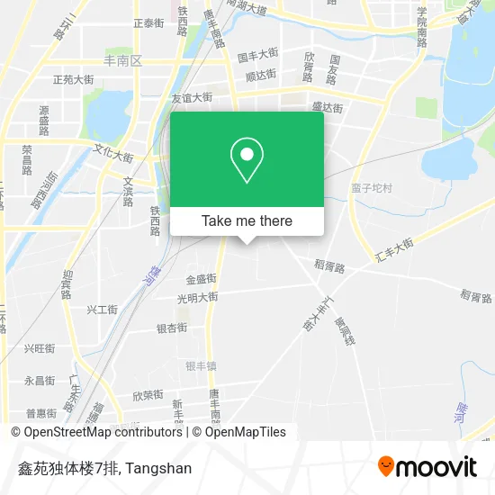 鑫苑独体楼7排 map