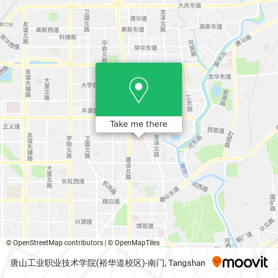 唐山工业职业技术学院(裕华道校区)-南门 map