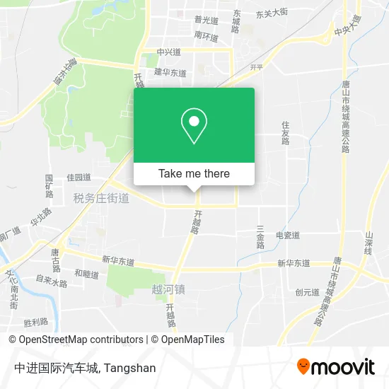 中进国际汽车城 map