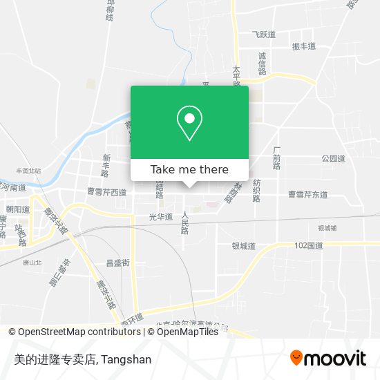 美的进隆专卖店 map