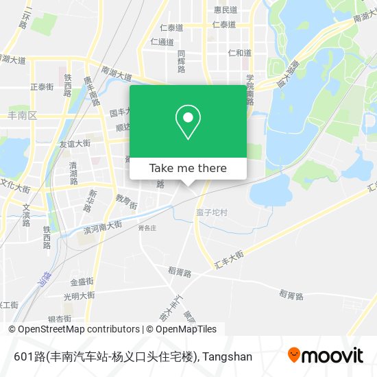 601路(丰南汽车站-杨义口头住宅楼) map
