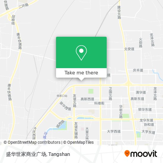盛华世家商业广场 map
