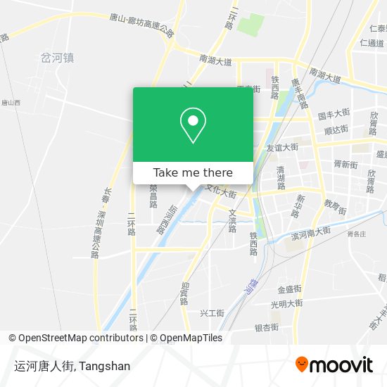 运河唐人街 map