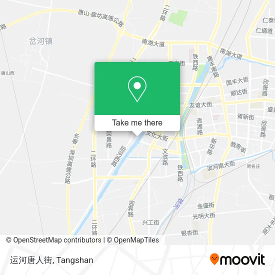 运河唐人街 map