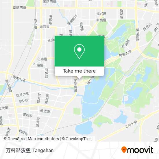 万科温莎堡 map