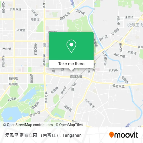 爱民里 富泰庄园 （南富庄） map