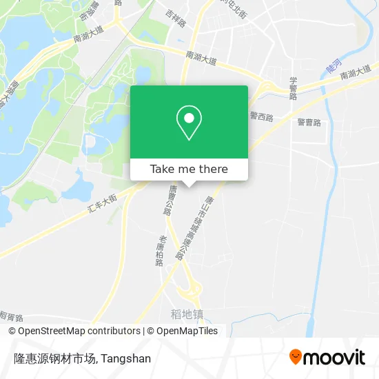 隆惠源钢材市场 map