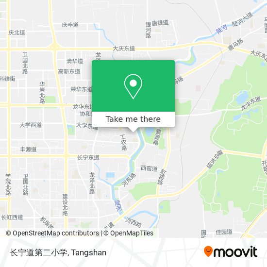长宁道第二小学 map