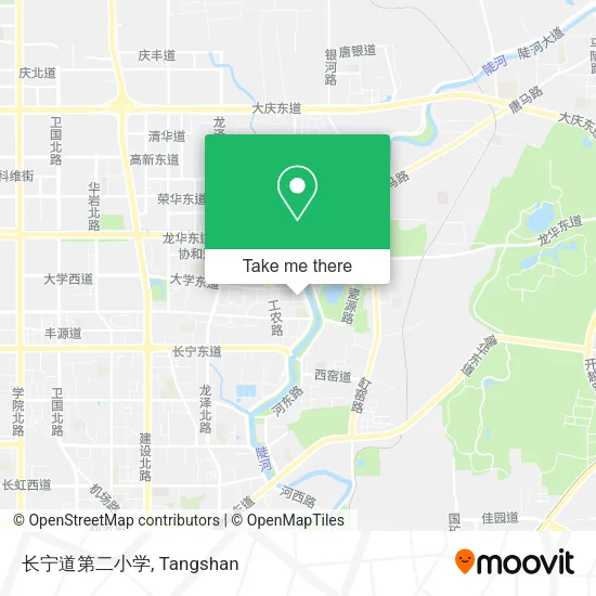 长宁道第二小学 map