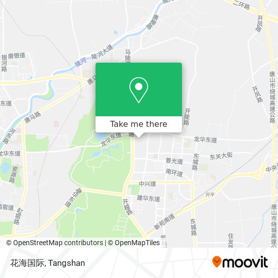 花海国际 map