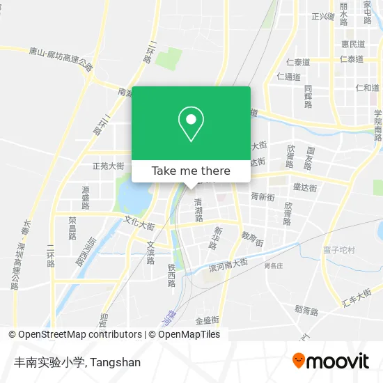 丰南实验小学 map