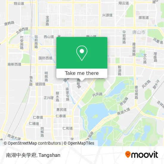 南湖中央学府 map