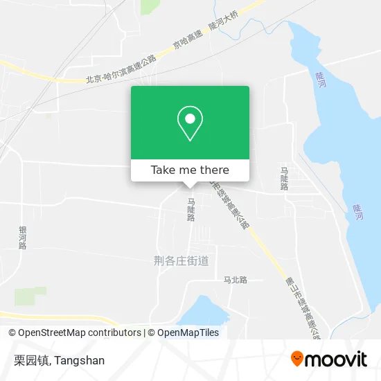 栗园镇 map