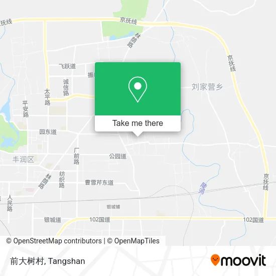 前大树村 map