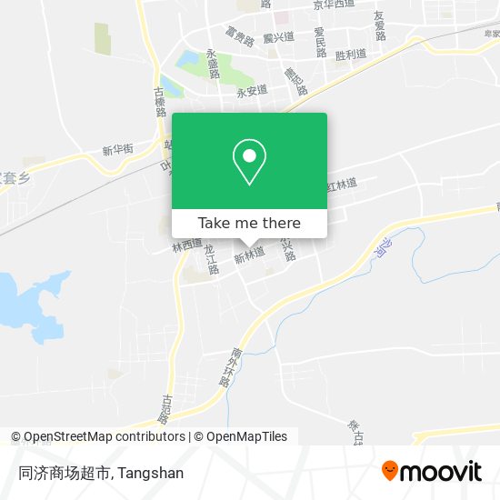 同济商场超市 map